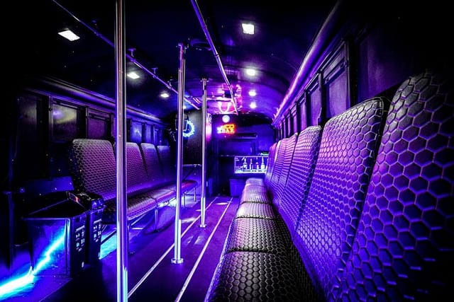 Enjoy our luxurious Party Bus